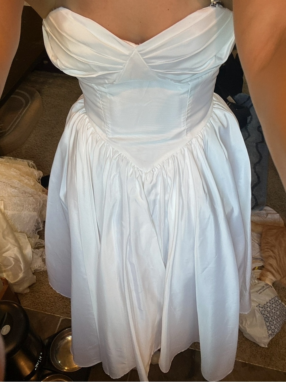 Vintage white dress